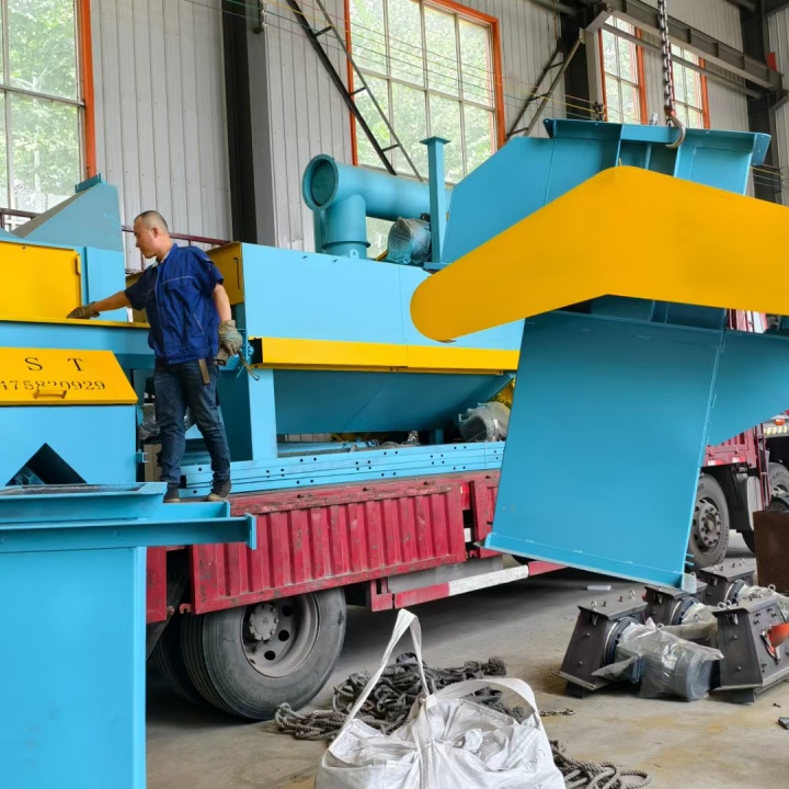 货架除锈砂机打磨方法_打砂除锈机设备_货架打砂除锈机