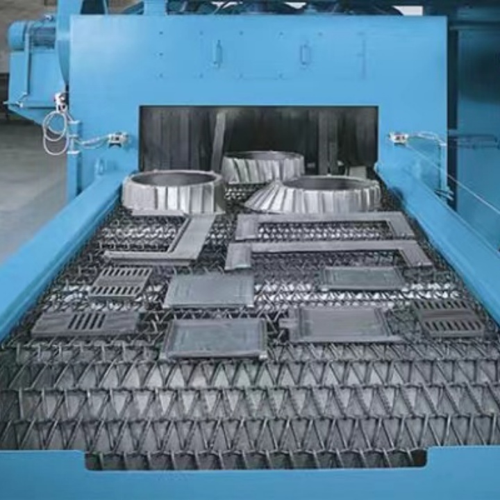 铝制品抛丸机_铝型材清理抛丸机视频_铝型材抛丸清理机