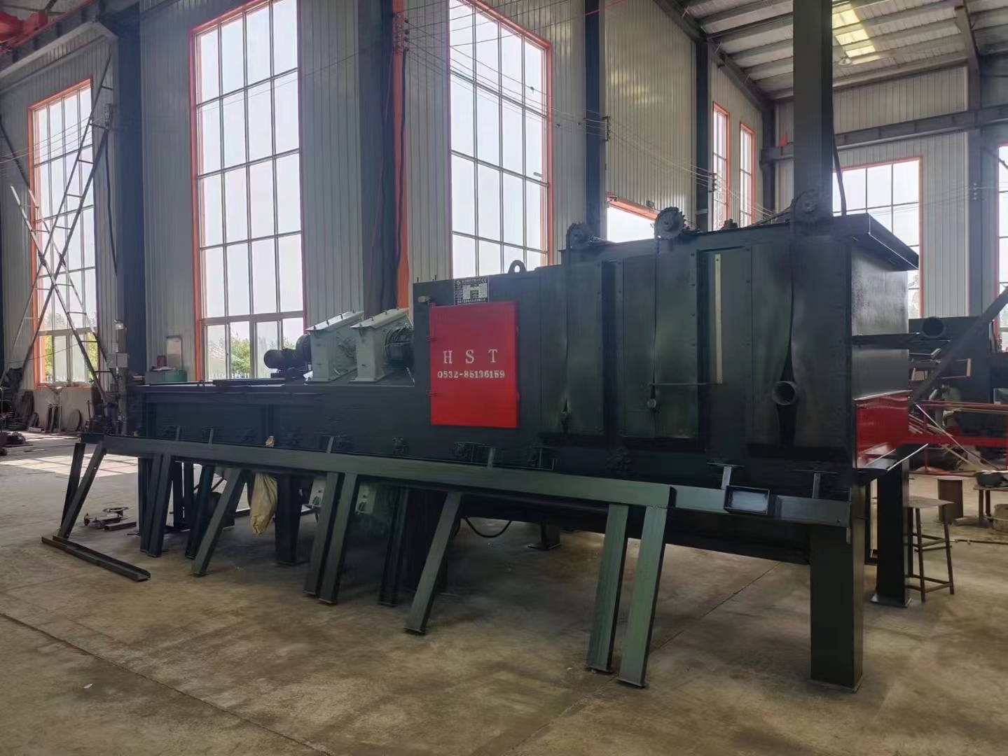 装载机抛丸清理机_抛丸清理设备_抛丸清理机工作原理