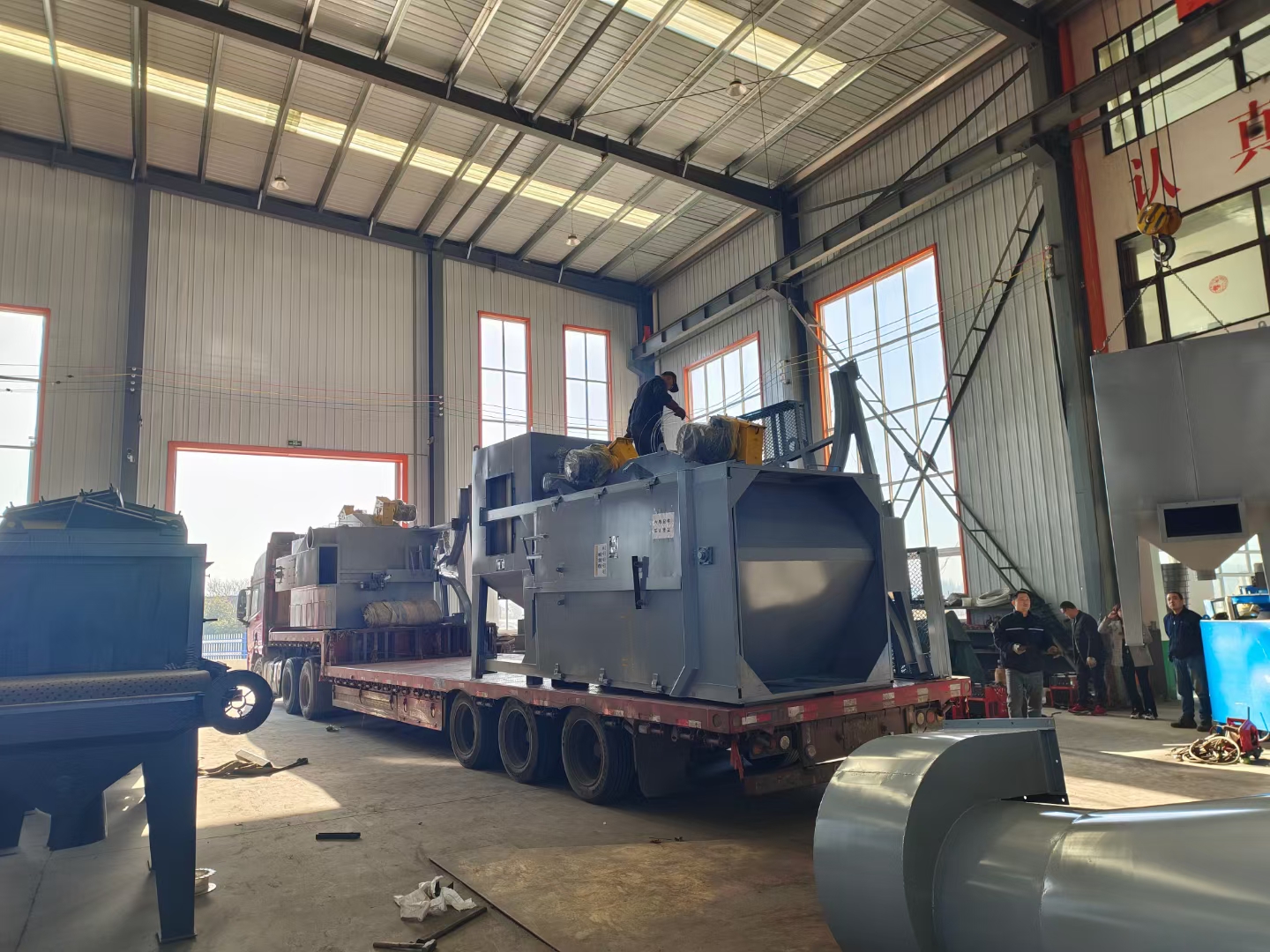 铸造用抛丸机_铸造抛丸机工作原理_压铸铜抛丸打砂机