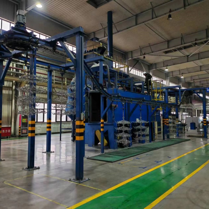 抛丸机基础坑图_工地抛丸机_挖掘机抛丸机