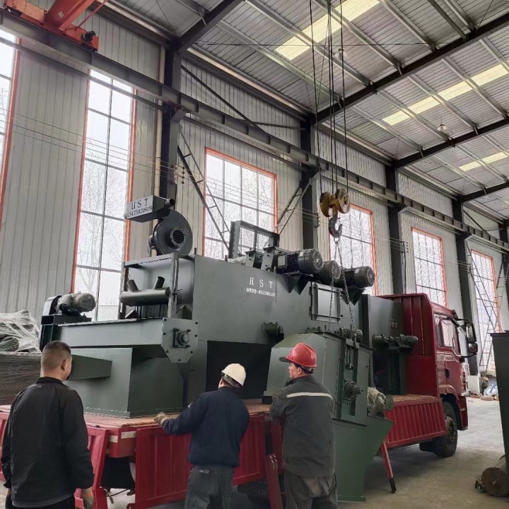 悬链除锈砂式机打磨方法_悬链通过式打砂除锈机_小型打沙除锈机