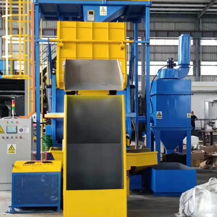 钢结构打砂机_钢砂机结构打磨视频_钢材打砂机