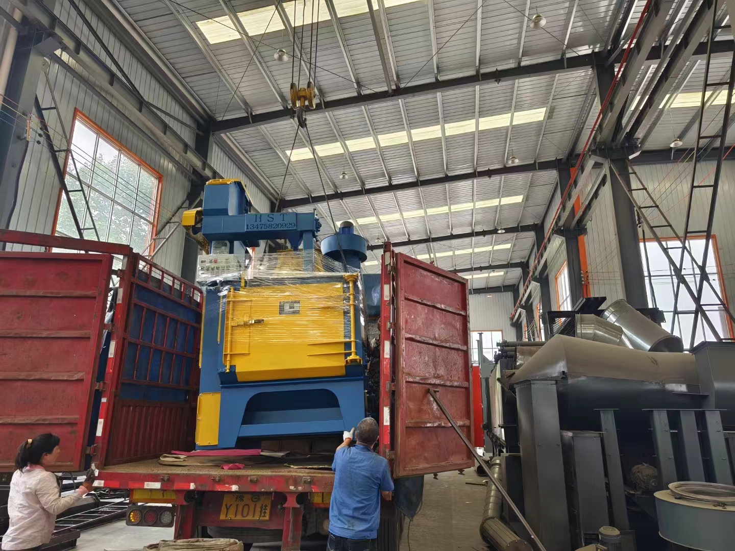 超市货架抛丸除锈机_除锈抛丸机操作步骤视频_抛丸除锈机操作规程