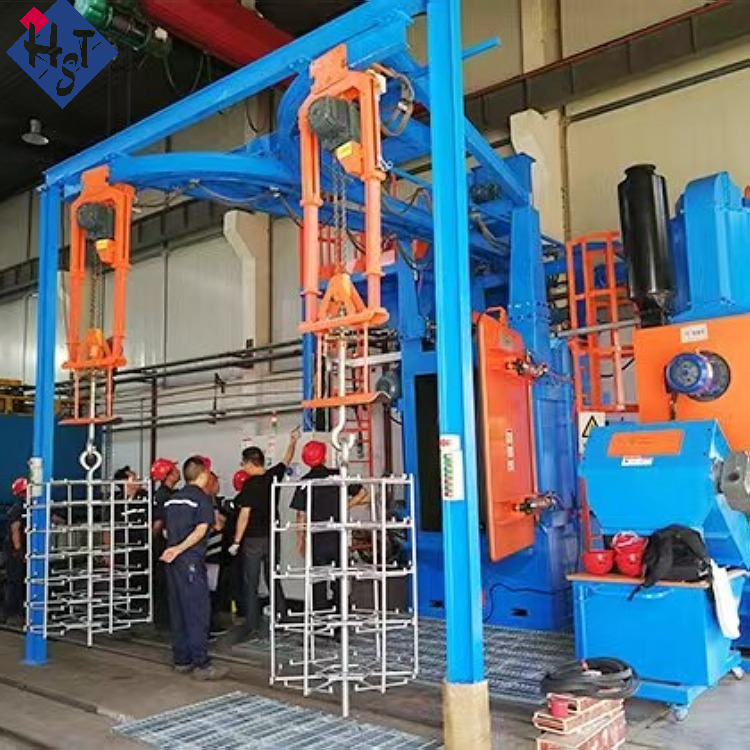 阀门除锈抛丸机图片_阀门抛丸除锈机_抛丸除锈机工作视频