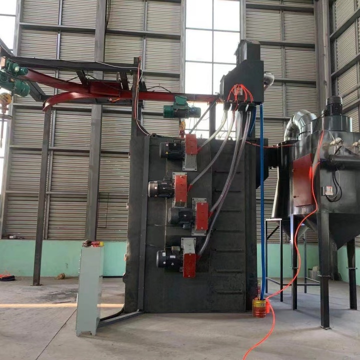 壳电机清理砂机打磨视频_壳电机清理砂机打磨方法_电机壳打砂清理机