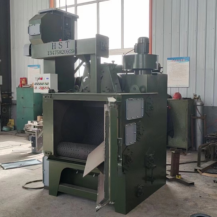 自制滚筒除锈机_滚筒除锈抛光机_滚筒式除锈机